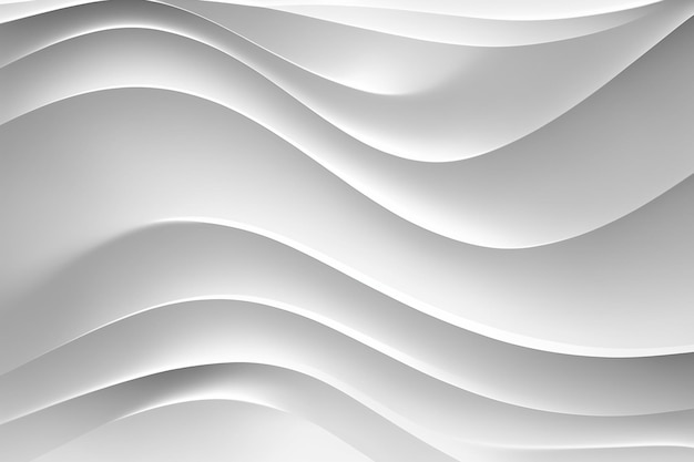 A white wavy background with a curved design.