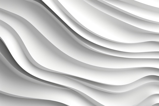 White wavy material background