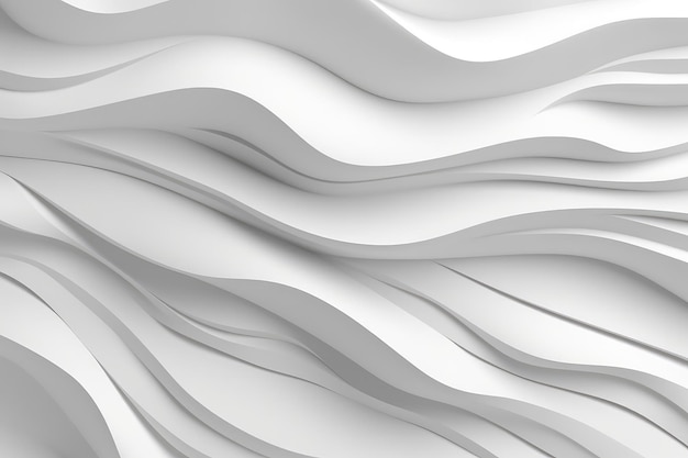 White wavy material background