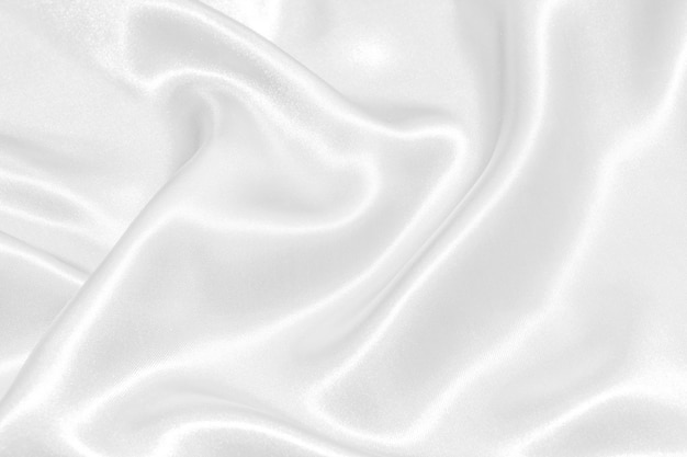 White wavy silk background texture