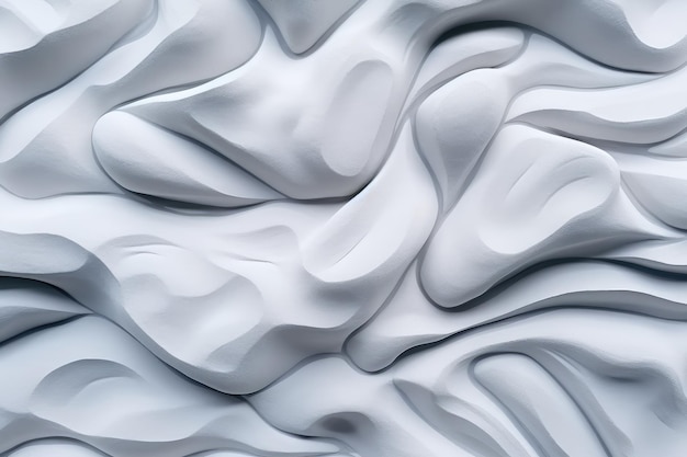 White wavy texture background