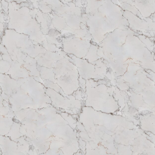 Photo white with soft grey and brown marble veins texture seamless