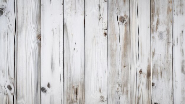 White wood background