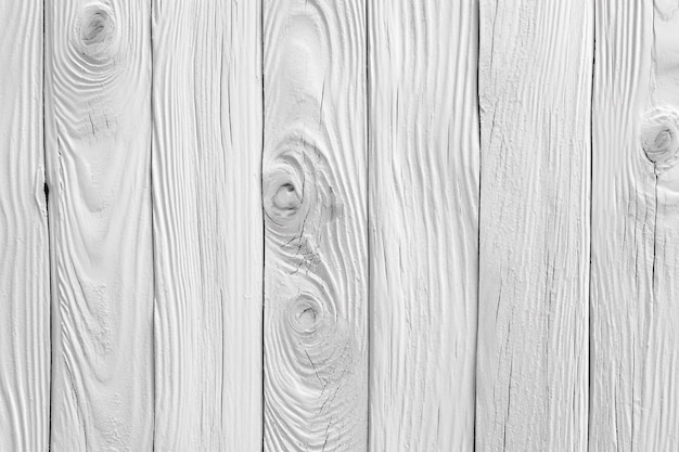 White wood texture with a rough texture