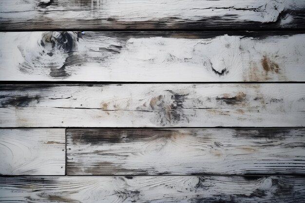 A white wood wall with a rough texture.