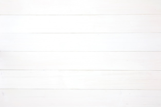 Photo white wooden background planks texture. horizontal composition.