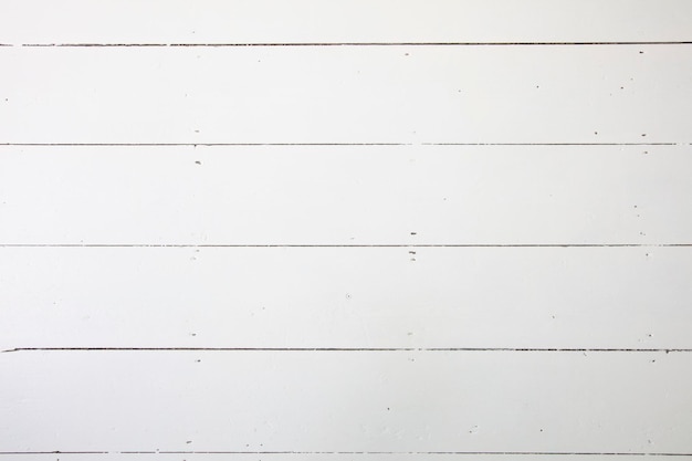 White wooden floorboards Old floorboard texture background painted white