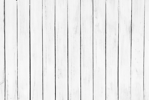 White Wooden Texture Background