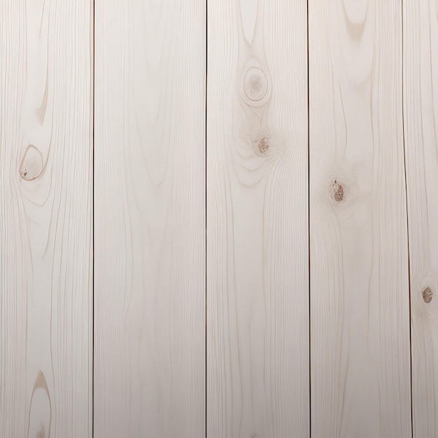 White wooden wall background generated by AI