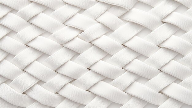 White Woven Fabric Background