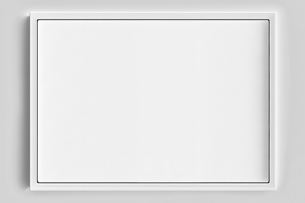 Whitegrey paper frame background with a lot of copy space for input prompt message or design something Abstract white background