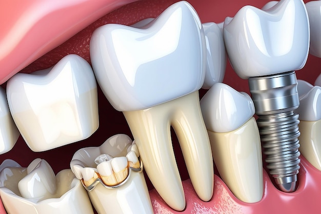 Whitening tooth and dental health