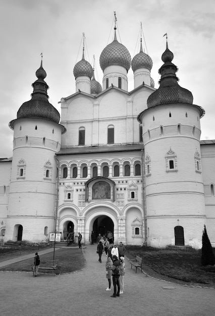 The whitestone Rostov Kremlin