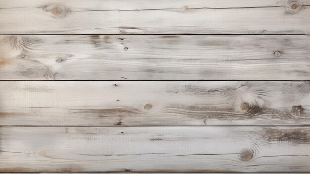 Whitewashed Wood Background