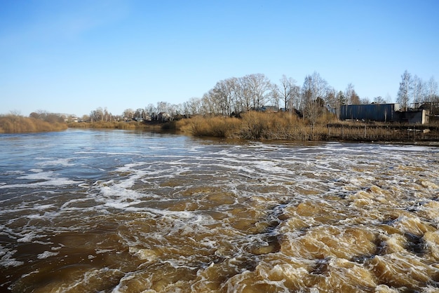 текстура белой воды