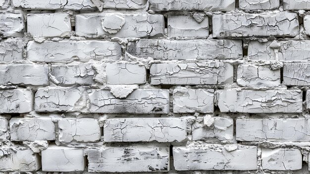 Photo whitish gray brick wall