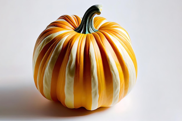 Whole fresh and ripe one pumpkin Generative A