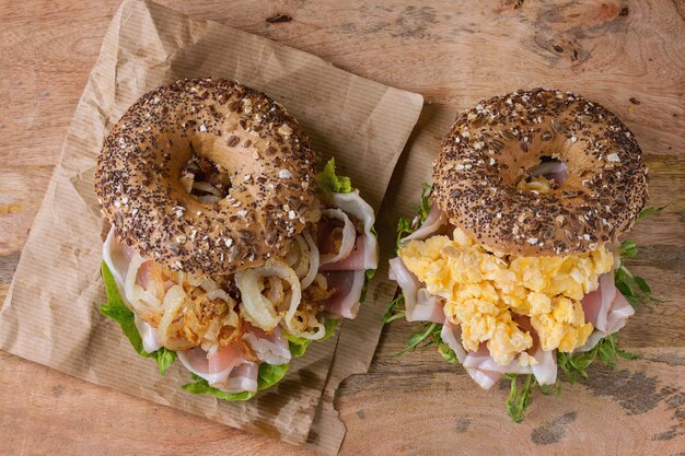 Whole Grain bagel