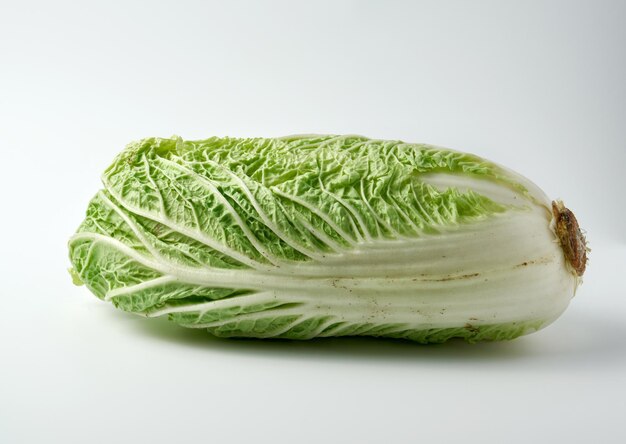 Photo whole head of green beijing cabbage