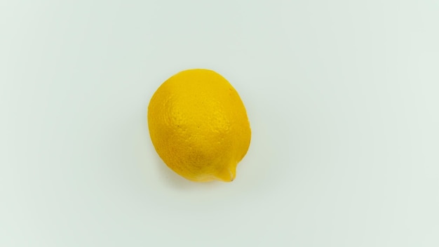 Photo whole lemon clipping path isolated on a white background