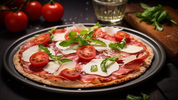 Whole wheat tortilla pizza recipe