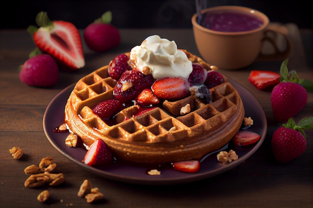 Whole Wheat Waffle