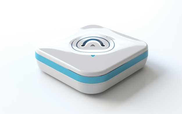 Wi Fi Leak Detector on White Background