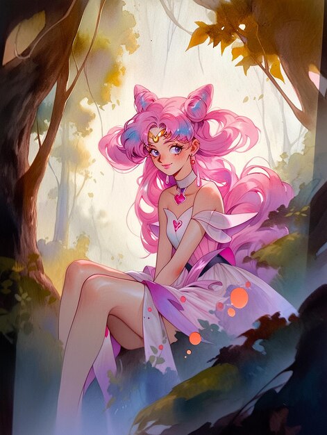 wicked lady enchanted forest watercolours