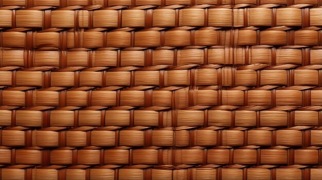 Wicker Background Rustic Texture with Natural and Organic Weave