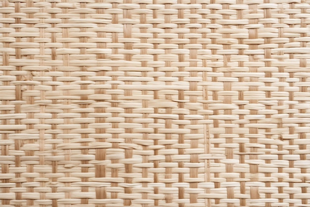 Photo wicker basket with a white label