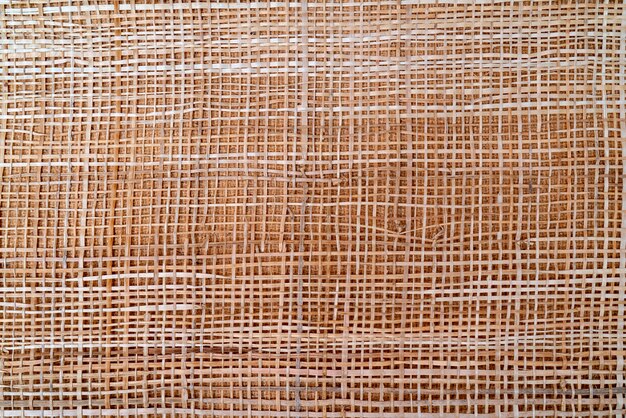 Wicker straw texture.