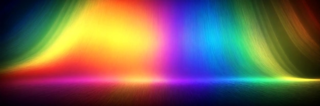 Foto wide colorful abstract gradient background