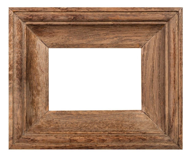 Photo wide oak wood picture frame