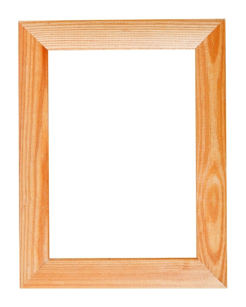 Premium Photo Wide simple wood picture frame