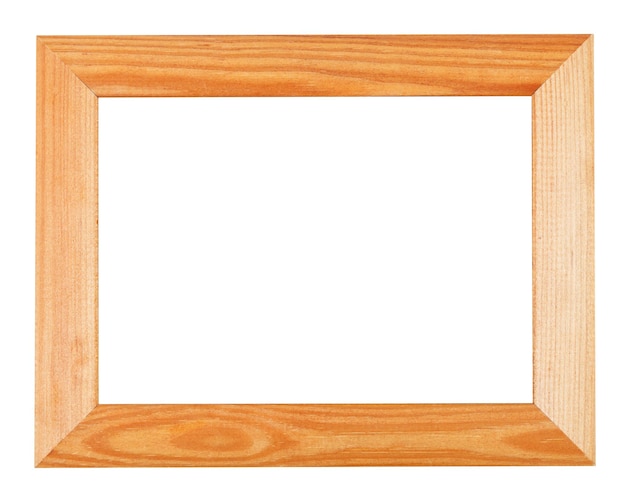 Foto ampia semplice cornice in legno