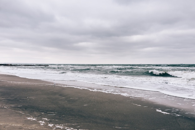 Wide view of the sea