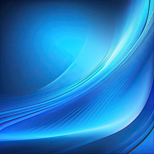 Widescreen abstract blue background