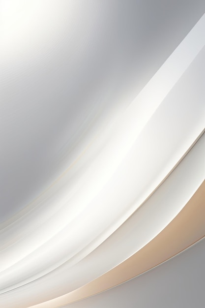 Widescreen Abstract White Background