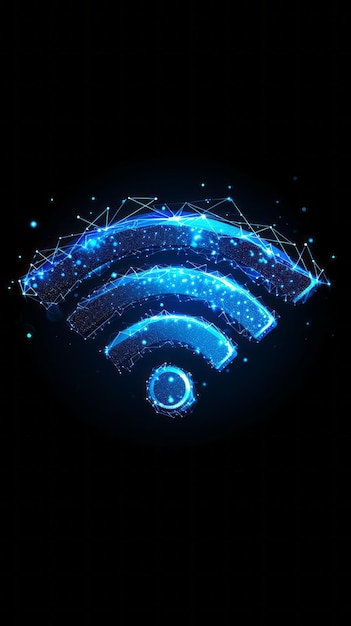 WiFi-logo dat het concept van connectiviteit illustreert