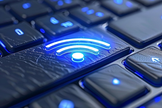 Wi-Fi сеть символ подключения к Интернету логотип киберскорость горячая точка современная космическая служба контакт