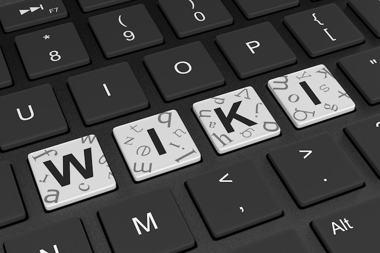 Photo wiki computer keyboard