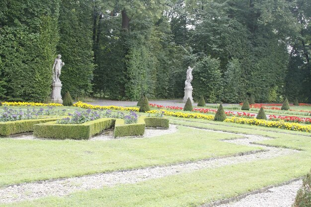 Wilanowa-tuinen in Warschau, Polen