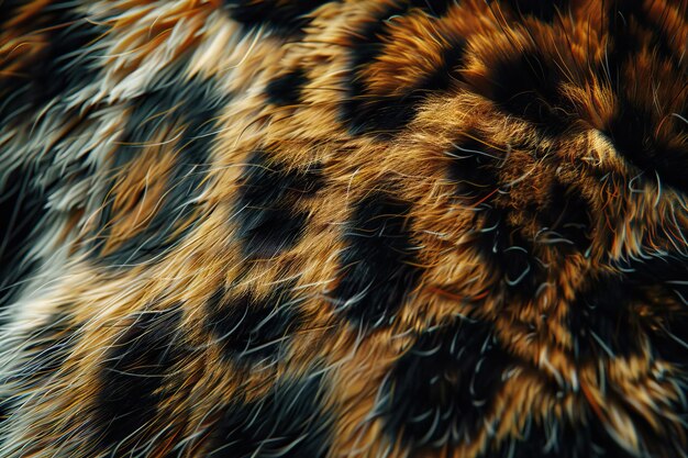 Photo wild animal pattern background texture close up material