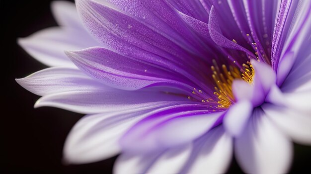 Photo wild beautiful flower closeup