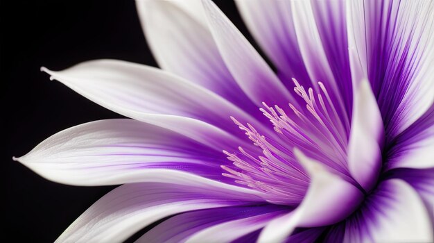 Photo wild beautiful flower closeup