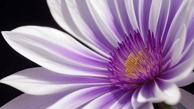 Wild beautiful flower closeup