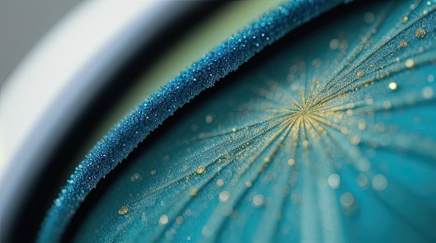 Wild beautiful flower closeup