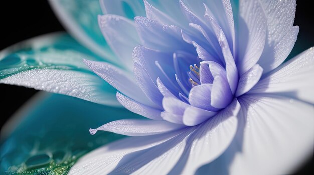 Photo wild beauty flower closeup