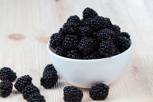 wild blackberries