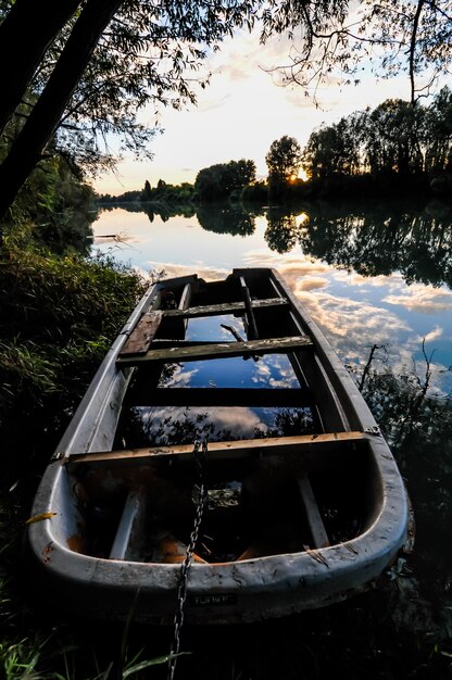 Photo wild brenta river